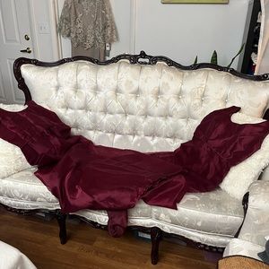 2 Identical custom made gown ( Small and Medium NWOT